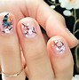 Mẫu Nail Hoa Đào Tết